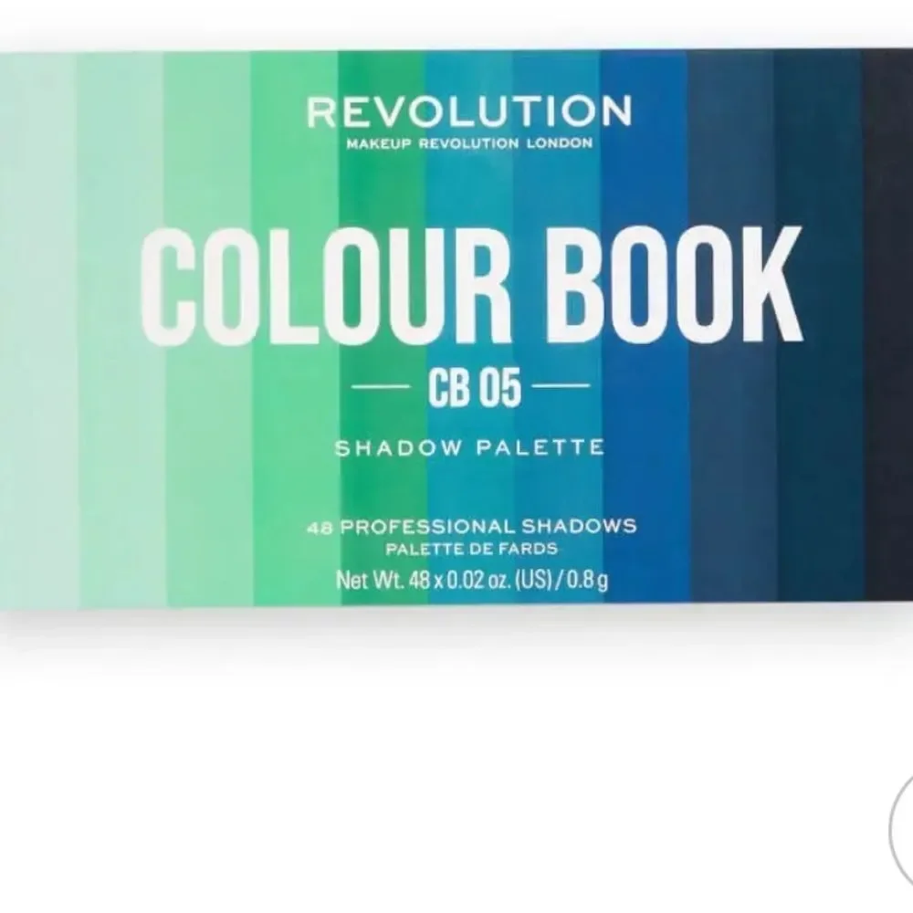 Revolution‎ Beauty Colour Book CB05 Shadow Palette
